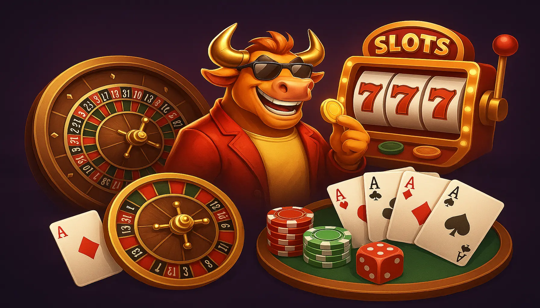 Jogos de cassino online BULLSSLOT
